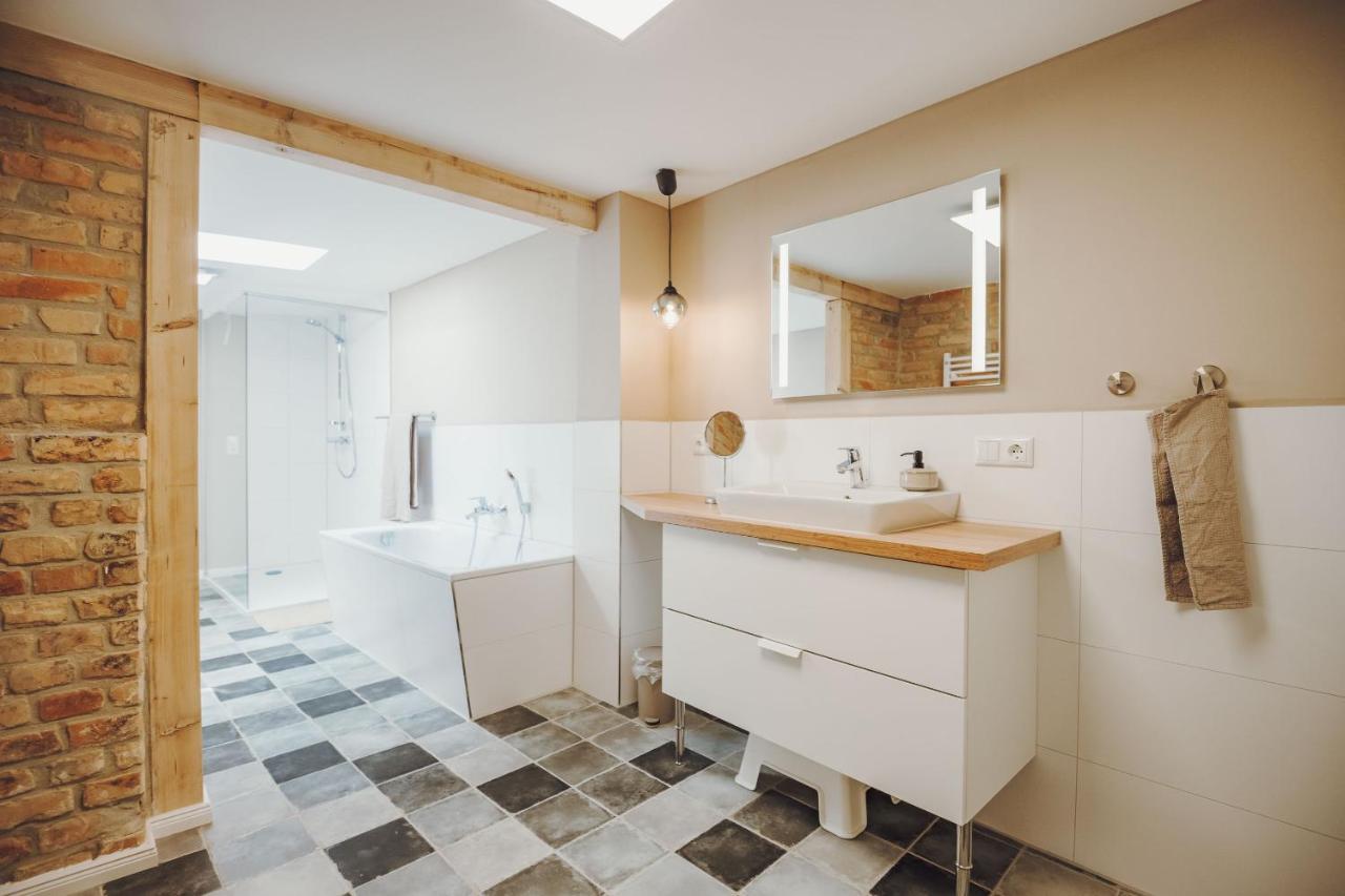 Stadthytte Ferienhaus Росток Экстерьер фото